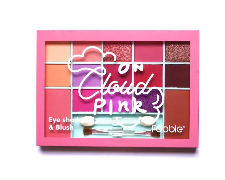 FEBBLE ON CLOUD PINK EYESHADOW & BLUSH PALETTE