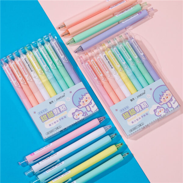 BOLIGRAFO DE GEL 0.7MM 9 COLORES SWEET MORANDI