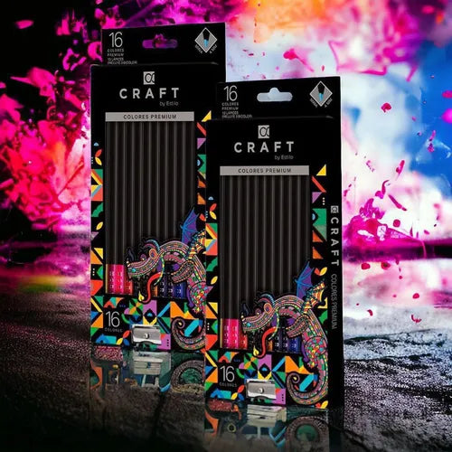 Lápices De Colores Craft X16
