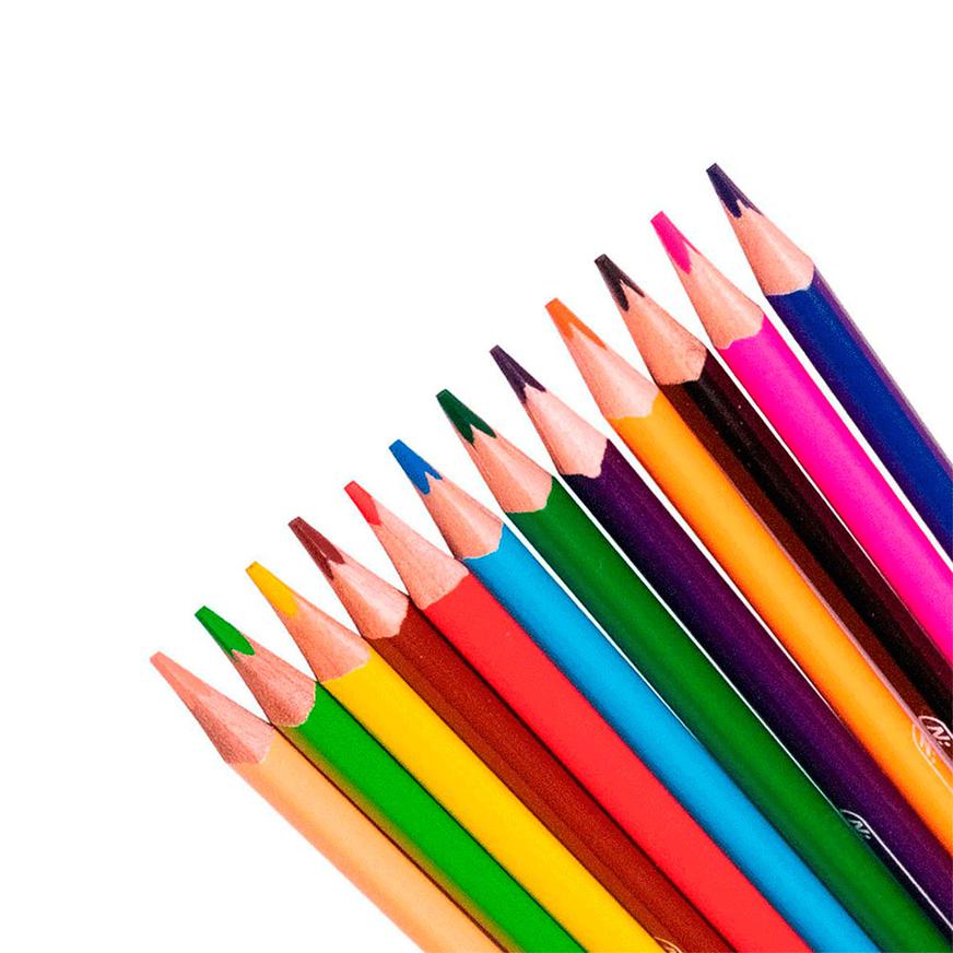 LÁPICES DE COLORES ARTESCO TRIANGULARES X14 COLORES + 2 COLORES DUO