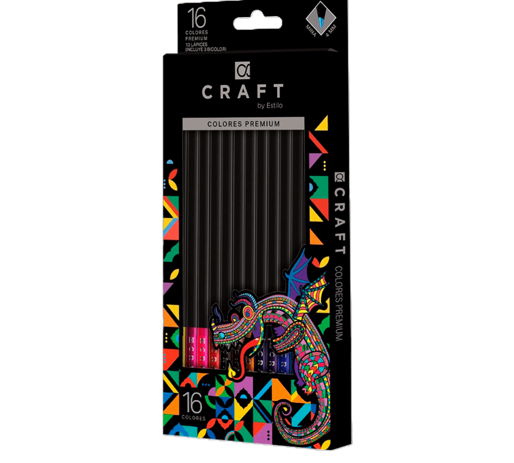 Lápices De Colores Craft X16