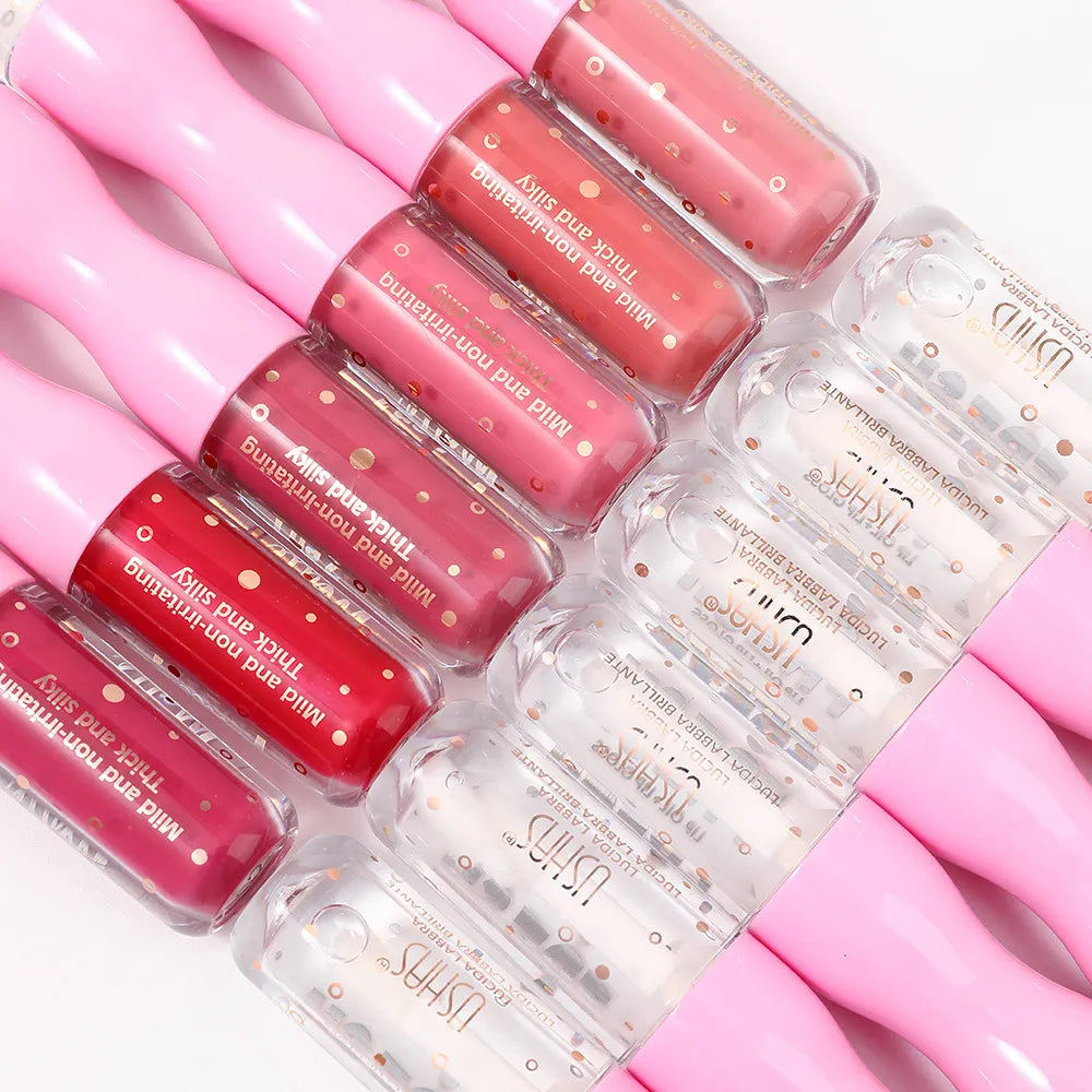 USHAS 2IN1 MATTE LIPGLOSS & LIP OIL
